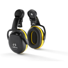 Kuulosuojain Hellberg Secure 2C Musta/Keltainen, Kypäräkiinnitys