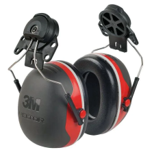 3M™ PELTOR™ Kuulonsuojain, punainen, kypäräkiinnitys, X3P3