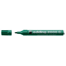 Tussi Edding 2000C Permanent Marker 2 mm, Vihreä, 65638