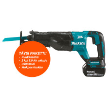 Akkupuukkosaha Makita DJR187RTE 18V LXT