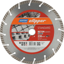 Timanttilaikka Norton Clipper 230X22,23 mm, Beton Turbo H8