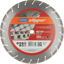 Timanttilaikka Norton Clipper 350X25,4/20 mm, Beton Turbo H8