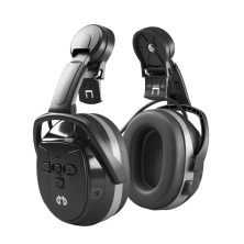 Kuulosuojain Hellberg Xstream LD BT Bluetooth, Musta, Kypäräkiinnitys