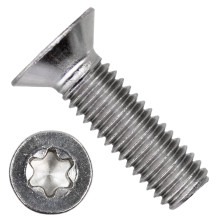 Uraruuvi Uppokanta ISO 14581 M6X30 ZN TORX (~DIN 965)