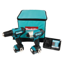 Combokit Makita CLX224A 12V, TD110D + FD333D, 2X2,0Ah