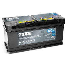 Käynnistysakku Exide Premium EA1000, 12V, 100Ah, 900A