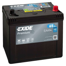 Käynnistysakku Exide Premium EA654, 12V, 65Ah, 580A