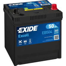 Käynnistysakku Exide Excell EB504, 12V, 50Ah, 360A