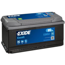 Käynnistysakku Exide Excell EB852, 12V, 85Ah, 760A