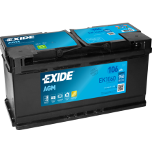 Käynnistysakku Exide Start-Stop AGM EK1050, 12V, 105Ah, 950A