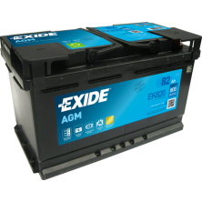 Käynnistysakku Exide Start-Stop AGM EK820, 12V, 82Ah, 800A