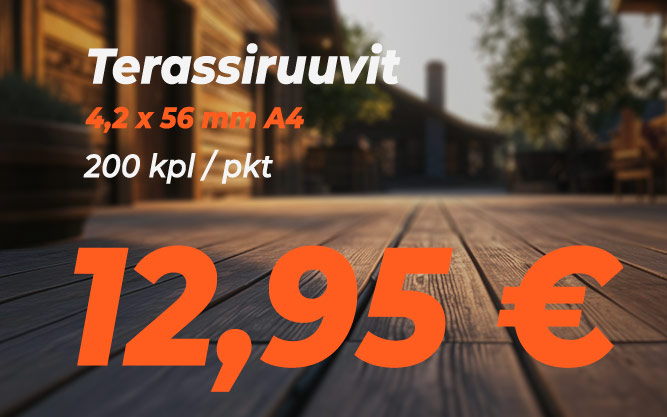 Terassiruuvit